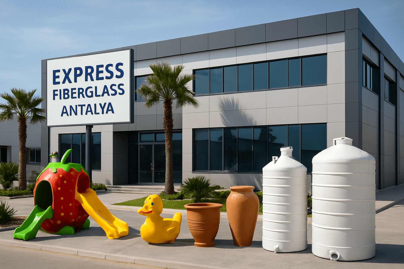 Fiberglass ile yapılmış ürünlerin uzun ömürlü olması