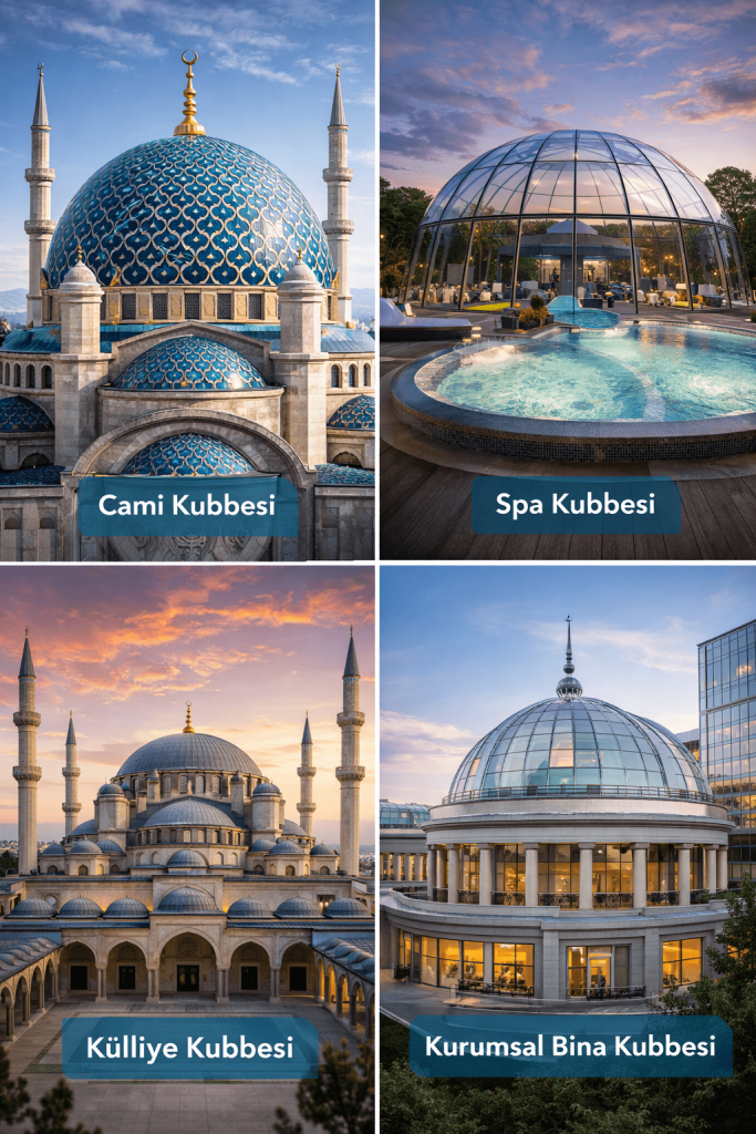 Antalya fiberglass cami kubbesi imalatı ve montajı Express Fiberglass kalitesiyle hafif dayanıklı mimari çözümler.