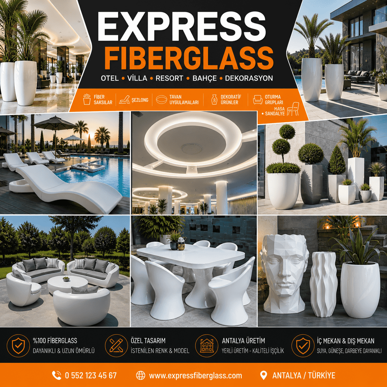 Antalya Fiberglass Firmaları ve Profesyonel Çözüm Ortağınız